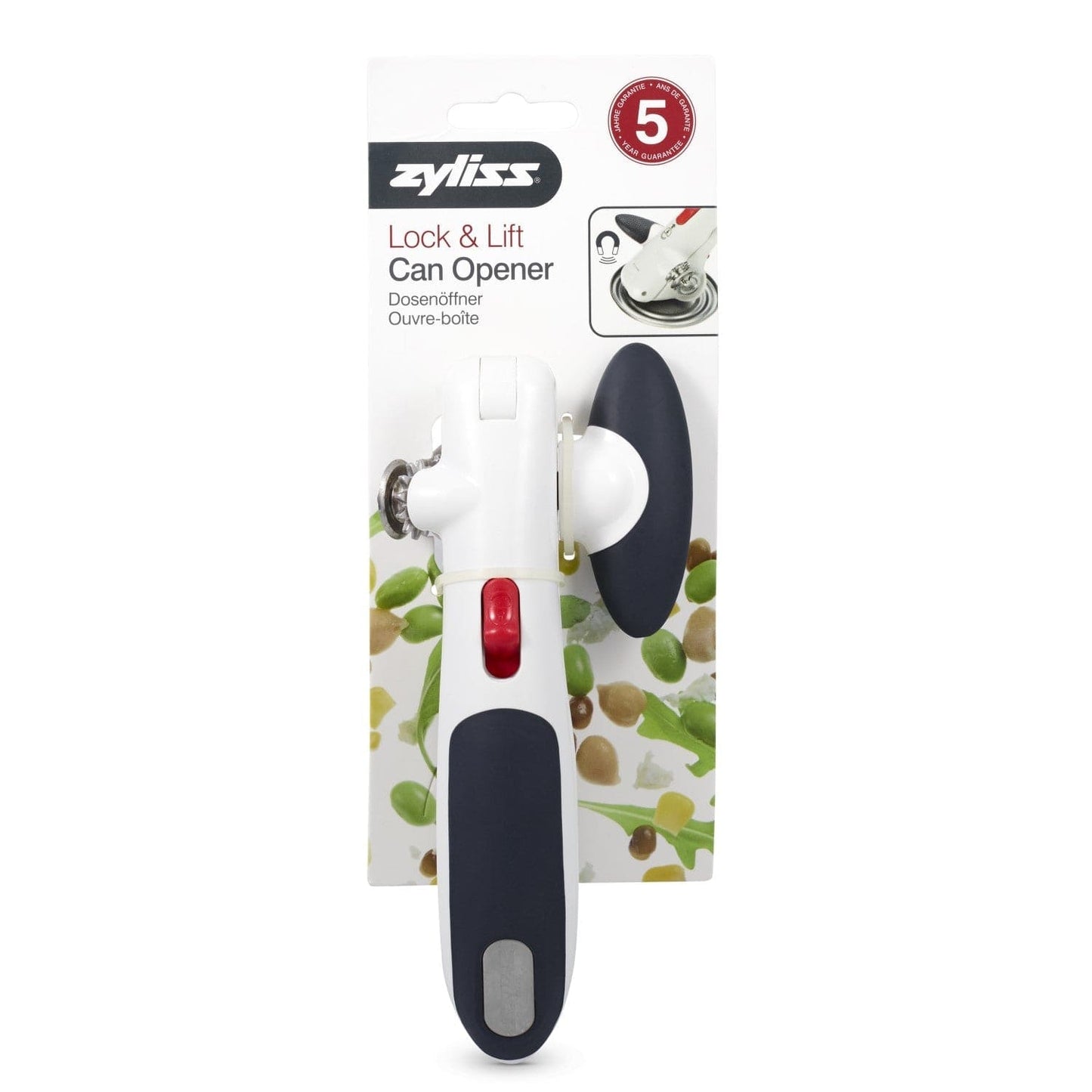 Zyliss Lock lift can opener gray
