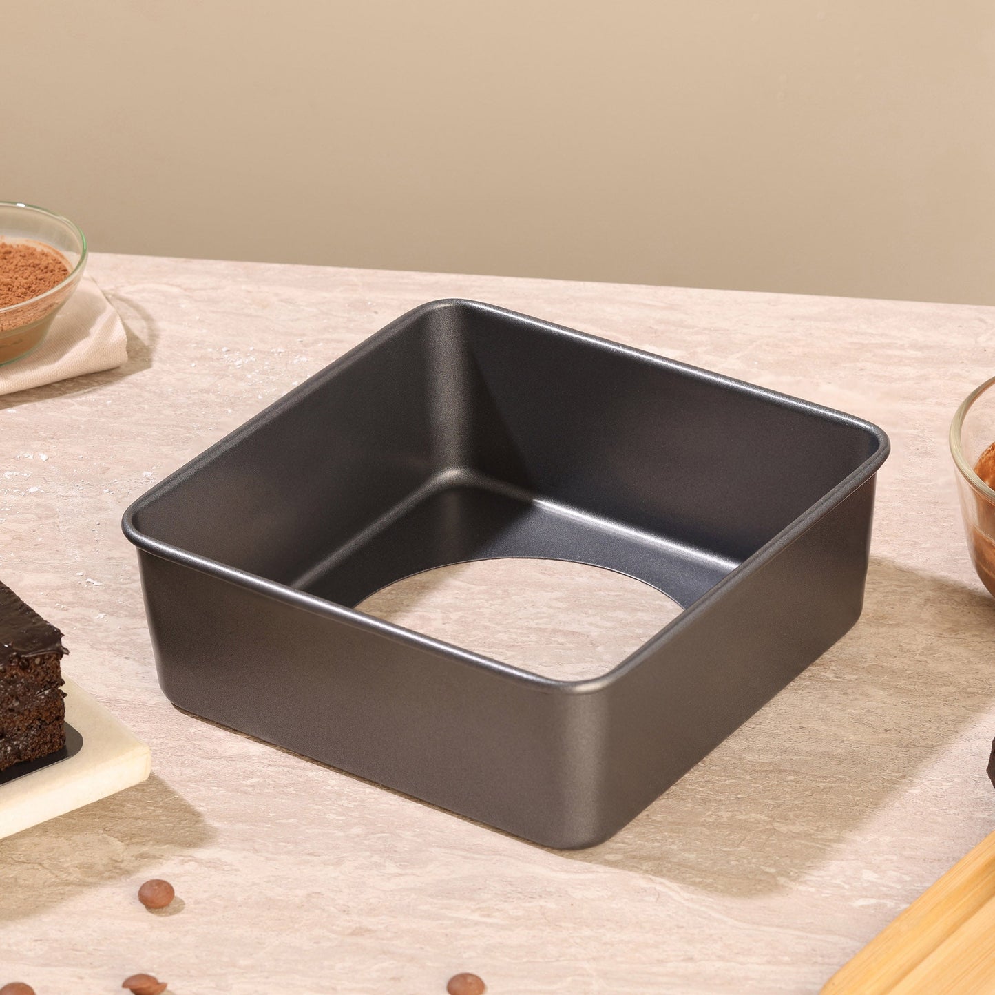 Non-Stick Base Square Pan 20cm / 8"