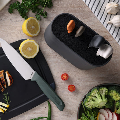 6 Piece Universal Knife Block
