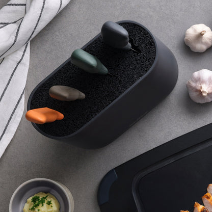 6 Piece Universal Knife Block