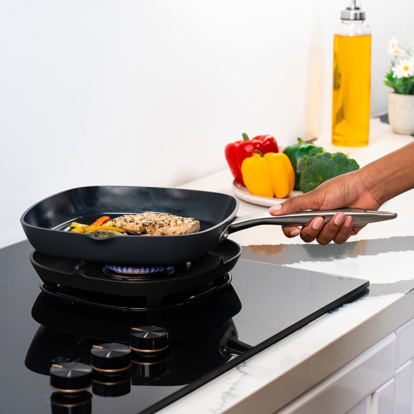 Zyliss Ultimate Pro Ceramic Square Grill Pan