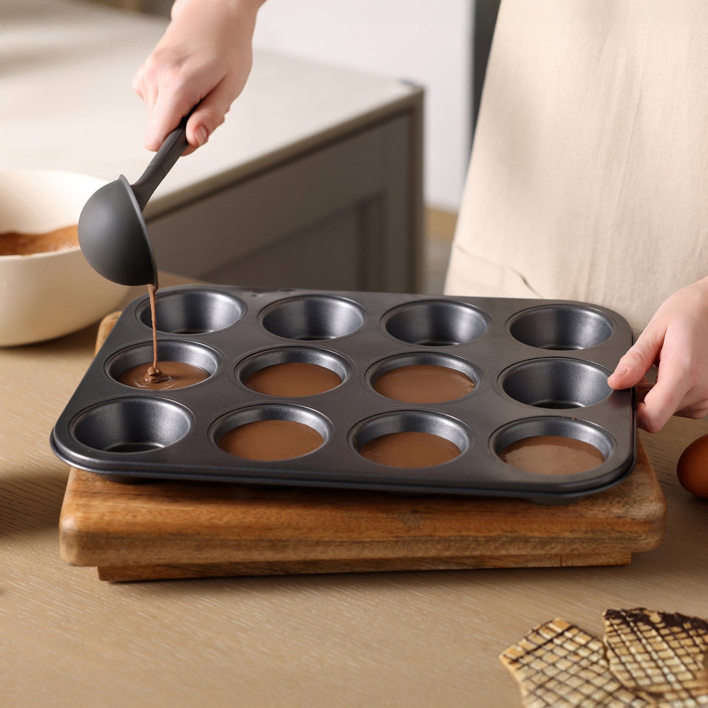Non-Stick 12 Hole Muffin Pan
