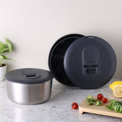 Zyliss Easy Spin Salad Spinner Stainless Steel