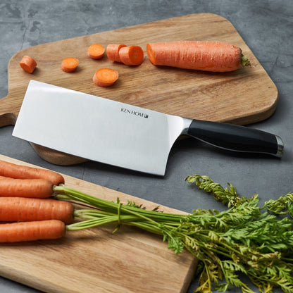 Ken Hom Stainless Steel Cleaver 7"